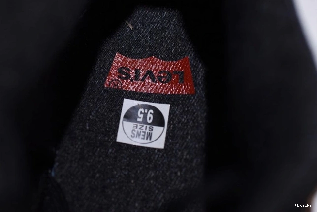 Reps TBK Jordan 4 Air AO2571-001 x 'black' Levi's 0714